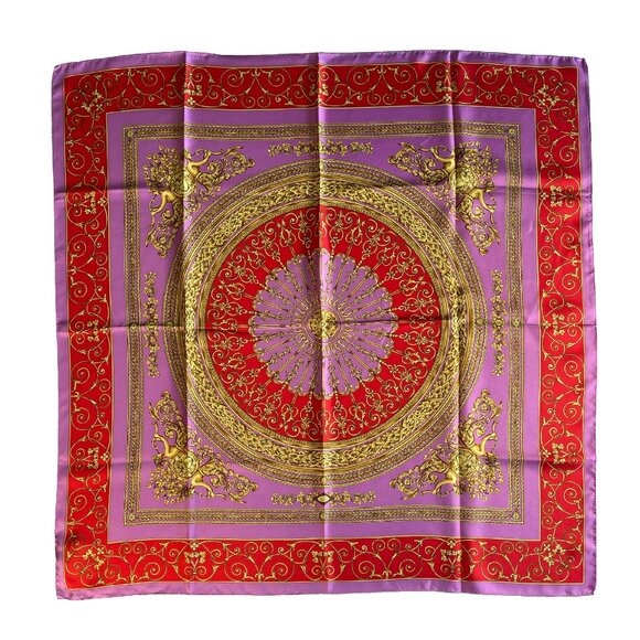 Versace Medusa Baroque Silk Scarf